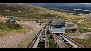 The Cairngorm Mountain Railway 14 July 2023 [upl. by Adnolrehs]