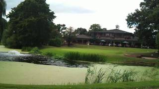 Adams Approach to the 18th at Branston Golf course near Burton [upl. by Aillil]