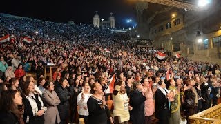 Biserica Copta din Egipt  70000 de persoane canta Domnului [upl. by Stacie]