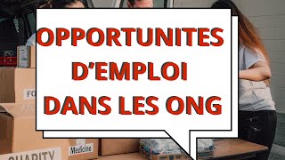 20 Opportunités demploi dans des ONG internationaux [upl. by Ned]