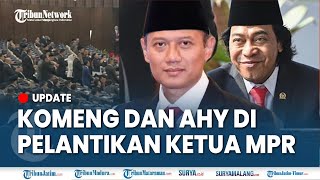 🔴BREAKING NEWS SIDANG PELANTIKAN PIMPINAN MPR RI Komeng AHY Hingga Uya Kuya Hadir [upl. by Birdt]