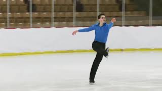 Ethan Kormanyos  Junior Men Free Skate  2025 Pacific Coast Sectional Singles Final [upl. by Kruse]