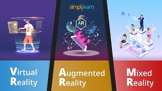 The Rise Of TechnologyAugmented RealityAR Virtual RealityVR And Mixed RealityMR Simplilearn [upl. by Martineau]