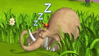 Snoring Elephant  Funny Cartoon For Kids  Gazoon Official [upl. by Modeste]