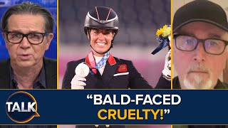 “Dressage Should Be Banned From The Olympics” After Video Shows Charlotte Dujardin Whipping Horse [upl. by Delwin]