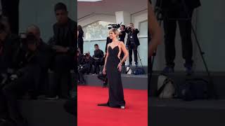 Micaela Ramazzotti  Felicità  Biennale di Venezia  Red Carpet [upl. by Kohn]