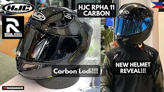 HJC RPHA 11 Carbon  New Helmet Reveal  Triumph JT Marketing [upl. by Lothaire]