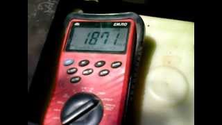 Yamaha Rhino RPM Gauge Tester [upl. by Ynehpets854]