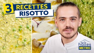 3 recettes de risotto avec le chef Emilio Giagnoni  Sublimez vos plats avec METRO [upl. by Livvi]