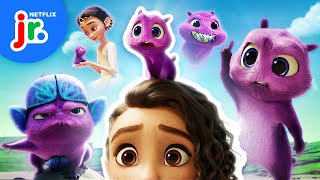 Flinks FUNNIEST Moments from Spellbound 💜✨ Netflix Jr [upl. by Angeli]