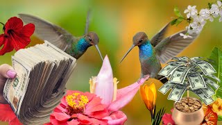 Te llegara dinero de todas partes ACTIVA El colibrí de la Abundancia  PROSPERIDAD Y RIQUEZA [upl. by Nyliahs326]