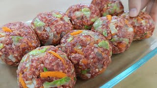 💯 This meatball recipe will drive you crazy 📌 I cook this meatball 3 times a week  tasty amp juicy [upl. by Cati]