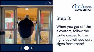 EC3 Con Attendees Easy to follow to find the new ballroom [upl. by Papageno]