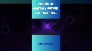 Popping 29 heavenly potions on Sols RNG then this happens 1 in 200 million roblox [upl. by Zel37]