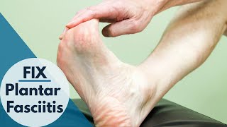 How to Fix Plantar Fasciitis in Seconds This Works [upl. by Nolana]