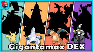 ALL Gigantamax Pokemon Dex  3D  Pokemon  4K  Pokemon Sword and Shield Gigantamax Urshifu [upl. by Mongeau]