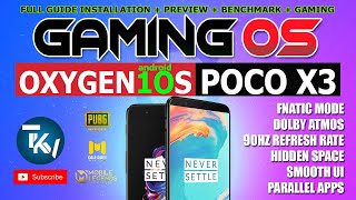 INSTALL OXYGENOS  OXYGENOS ON POCO X3  TESTED SAFE AND EASIEST WAY  90FPS PUBG  Tech Ken Vlogs [upl. by Idnam]