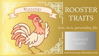 Chinese Zodiac Rooster Personality ━ Rooster Traits Love amp Feng Shui 鸡 [upl. by Corwin]