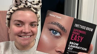 How to use the iMethod Beauty brow lamination kit [upl. by Nyladnar]