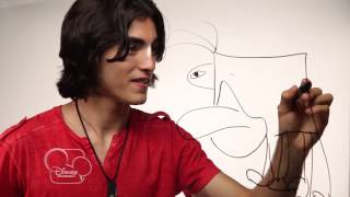 Dessine Perry  Blake Michael de DoggyBlog  PhinéasampFerb  Disney Channel [upl. by Olim]