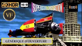 FUSÉE XL5FRANCAISSUPERCOLORISATIONRATIO TÉLÉ169ORIGINALE REMASTÉRISÉGÉNÉRIQUE DOUVERTURE [upl. by Tigirb]