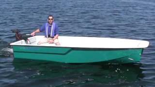 2010 Infinyte i3 with a Torqeedo 401 Base Motor  Electric Outboard [upl. by Shellans]