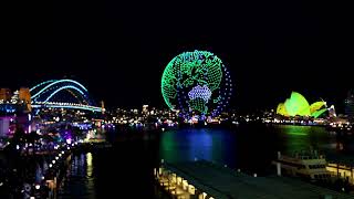 Vivid Sydney 2023 Drone Show [upl. by Akilak88]