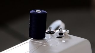 How to Wind a Bobbin  Sewing Machine [upl. by Airekat]