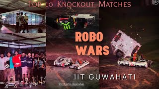 Robowars at IIT Guwahati  Top 10 matches  techniche  Tech fest iitg [upl. by Grearson]