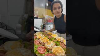 CLIENTE PEDIU 10 XTUDO DUPLO 😱🥰 ifood lanche hamburg hamburger lanchonete [upl. by Eciened]