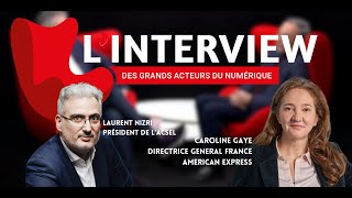 Linterview  Caroline Gaye Directrice Générale France  American Express [upl. by Lorak]