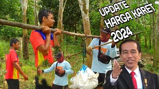 HARGA KARET HARI INI TAHUN 2024 [upl. by Skrap890]