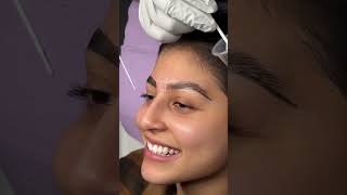 Brow Lamination amp Henna IGLusciousBeautyStudio browlamination hennabrows brows [upl. by Violette]