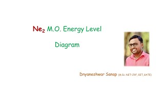 Lecture 17  Ne2 MO Energy Level Diagram [upl. by Aisad246]