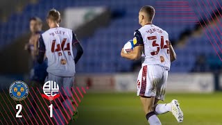 HIGHLIGHTS  Shrewsbury Town 21 Bolton Wanderers [upl. by Shannen]