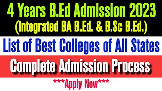 4 years integrated BEd course Complete DetailsCUET 4 Year BEd12 ke baad bed kaise kare [upl. by Nohcim]