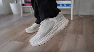 Coolest Running Shoes of 2023  Hoka Satisfy Running Clifton LS Review and On Foot [upl. by Yorke]