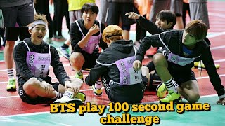 BTS Play 100 Second Games Challange  Real Hindi Dubbing  Run Episode 5 [upl. by Petronella803]