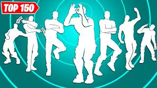 TOP 150 ICON SERIES DANCES amp EMOTES IN FORTNITE [upl. by Sim]