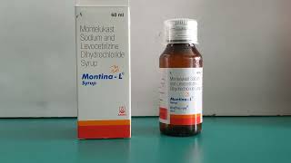 Montina L Syrup uses  Montelukast sodium and Levocetirizine dihydrochloride Syrup Uses [upl. by Yarased626]