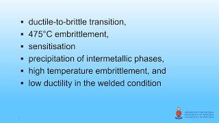 Ferritic Stainless Steel [upl. by Aneer]