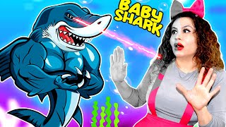 Villain Shark Took My Colors 😩Where Are My Colors High Five Kids Videos [upl. by Daney868]