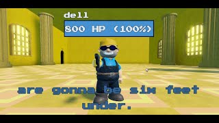 TwT s Undertale 3D Boss Battles Overtale Dell [upl. by Airamanna]