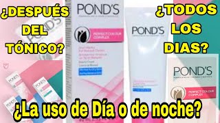 Como usar y aplicar la Crema ACLARADORA para ACNE de PONDS 💚Video tutorial amp tips 💚 Deily Urquiola [upl. by Gnos]