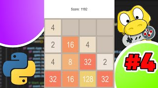 Faire un 2048 en Python  Partie 4  Les cases de la grille [upl. by Lenahc]