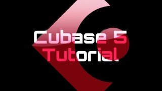 Cubase 5 Tutorial Part 3 [upl. by Malory]