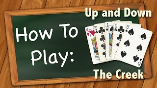 How to play Up and Down the Creek Card Game [upl. by Edialeda161]