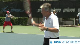 The Fundamentals of the Forehand  How to Play Tennis by IMG Academy Bollettieri Tennis [upl. by Atoiganap]