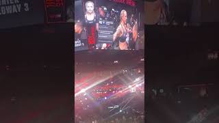 UFC Fighter walks out to “HBK” Shawn Michaels theme song Jessica RoseClark UFC 276 [upl. by Nele]