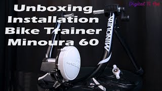 Unboxing And Installation Bike Trainer Minoura 60 [upl. by Ysied619]